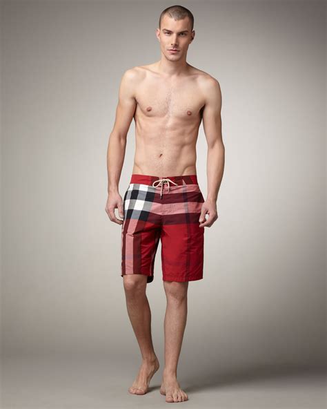 men's burberry swimwear